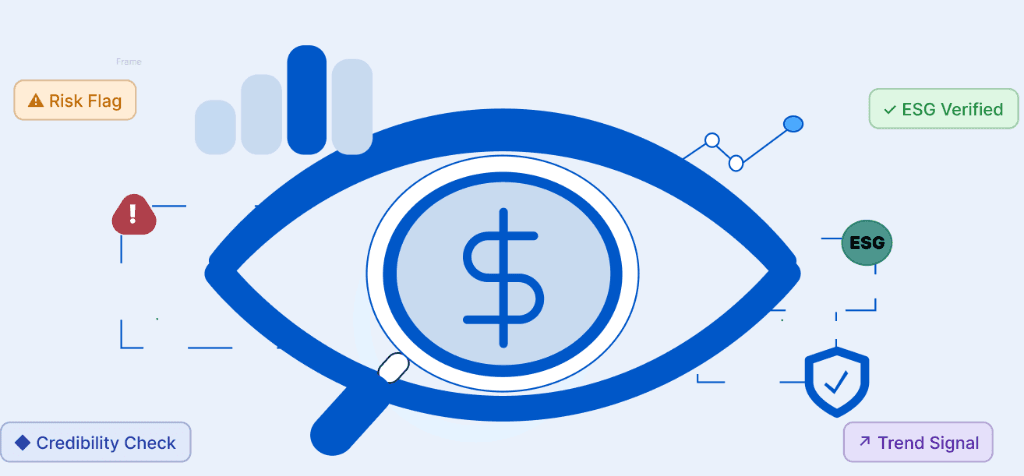 Invest With Eyes Open Diligence Eye Graphic