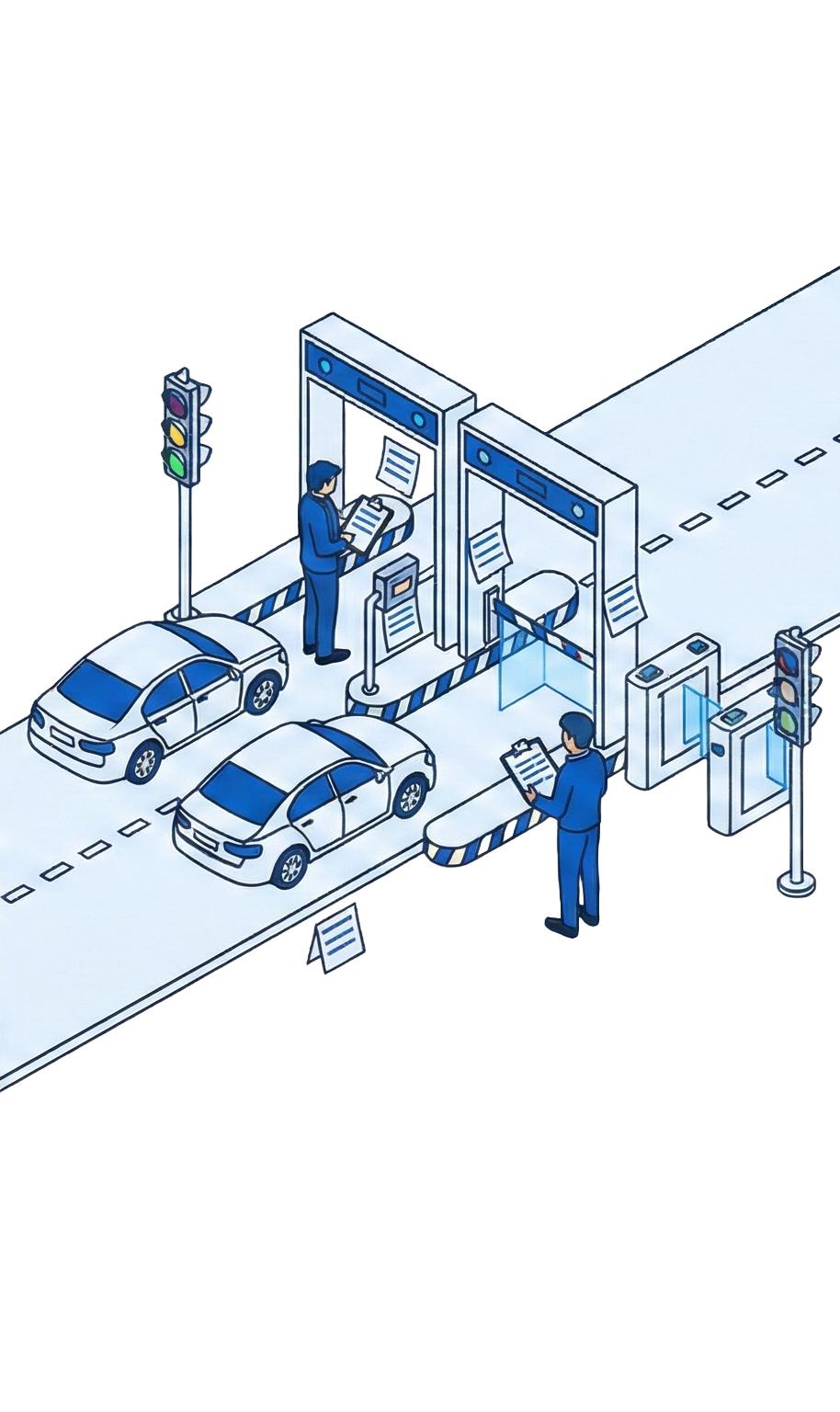 Compliance bottlenecks illustration