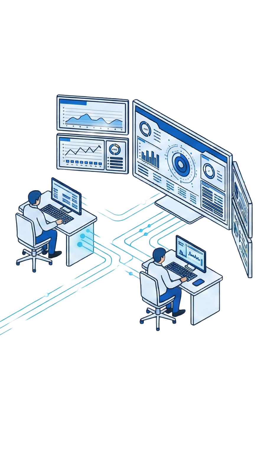 SAC Nexus real-time visibility platform illustration